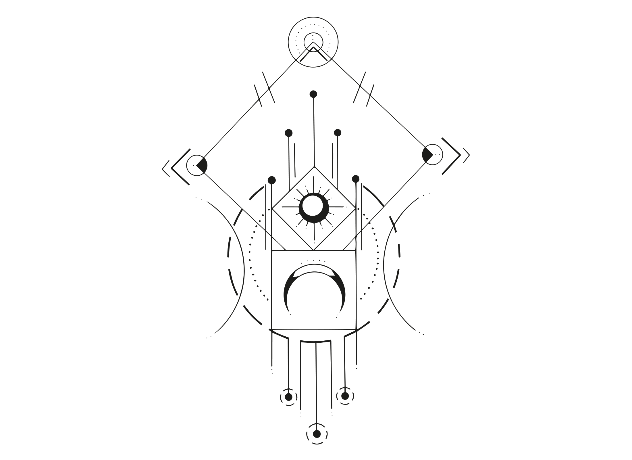 Janina Lorey T-Shirt Herren White